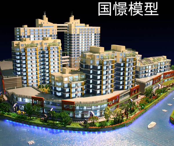 浦东新区建筑模型