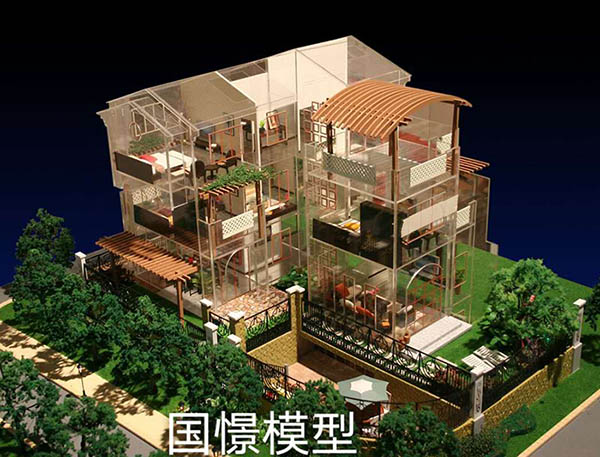 浦东新区建筑模型