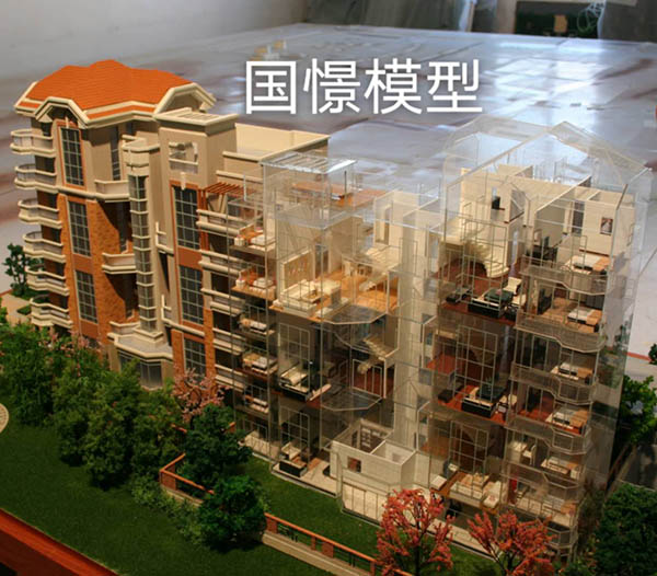 浦东新区建筑模型