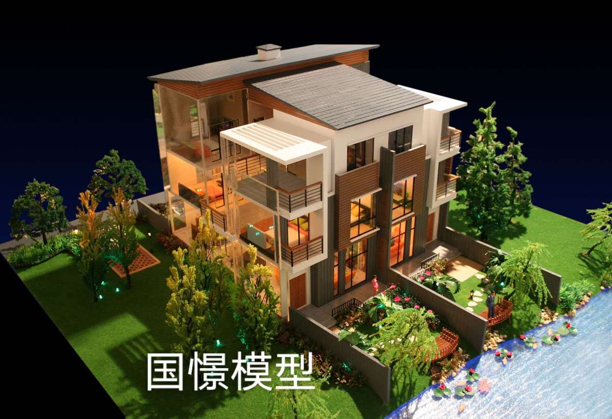 浦东新区建筑模型