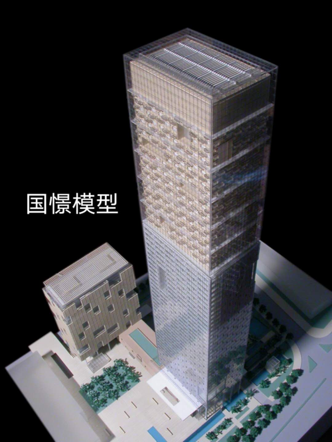 浦东新区建筑模型